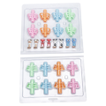 Cross-border primary school student stationery pen holder children practice writing posture corrector soft glue pencil pen cover factory sales ( 5 pcs ).