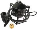 Universal Microphone Shock Mount Anti-Vibration Holder for Studio Condenser Microphones and Recordings. 