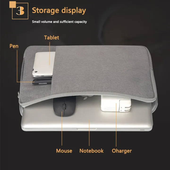15.6-16%20Inch%20Laptop%20Sleeve%20Case%20with%20Handle%20%E2%80%93%20Waterproof%20Protective%20Bag%20with%20Pocket%20for%20MacBook%20Pro,%20Microsoft,%20HP,%20Lenovo%20&%20Acer%20-%20Image%204