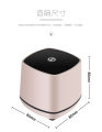 Wired mini small sound desktop computer speaker new single desktop speaker mobile phone notebook active usb ring. 