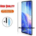 Oppo Reno5 Pro+ 5G / Oppo Reno 5 Pro Plus 5G (A+ GRADE) Premium UV Tempered Glass Screen Protector Curved with Liquid Glue and UV Light -Transparent Clear. 