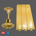 Asia Gold Celling Fan 56 " - (Coffee).