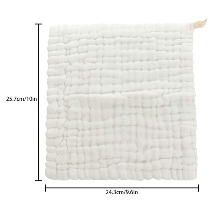 Baby%20Muslin%20Bath%20Towels,%2010%20Pack%20Cotton%20Baby%20Face%20Towel,White%20-%20Image%205