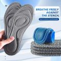 Memory Foam Orthopedic Insoles for Shoes Antibacterial Deodorization Sweat Absorption Insert Sport Shoes Running Pads. 