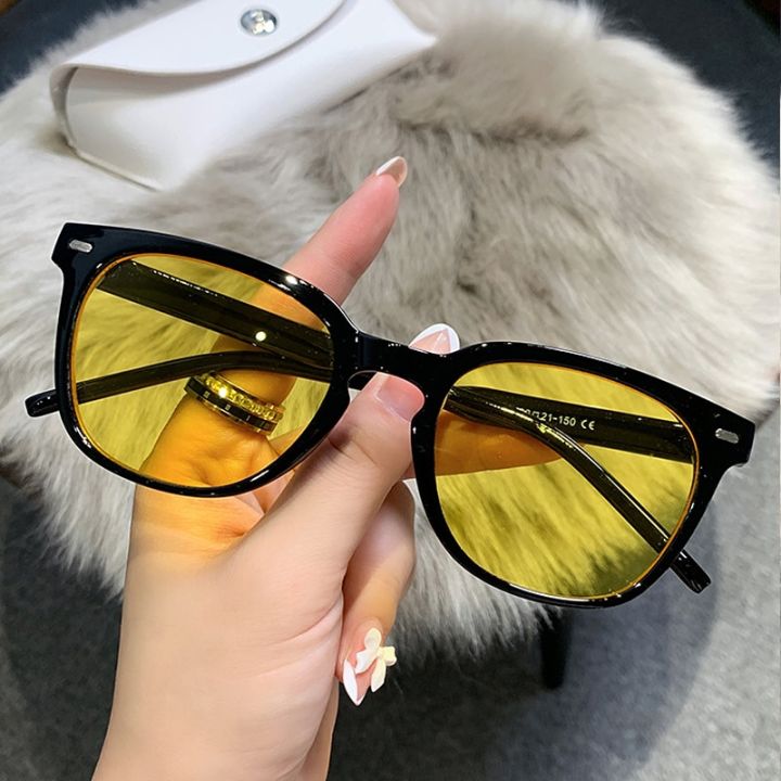Square%20Round%20Sunglasses%20Women%20Men%20Driving%20Goggles%20Yellow%20Lens%20Transparent%20Optical%20Eyewear%20Frame%20Color%20Sun%20Glasses%20lunettes%20solei%20-%20Image%203