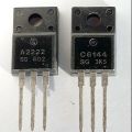 2Sa2222 & 2Sc6144 A2222 C6144 Pair Pnp Npn Transistor 50V 10A 2W Bipolar Power Transistor To-220 Silicon Transistor For Epson L110 L210 Logic Card Plc Electrical Circuitry & Parts - Solar Panel. 