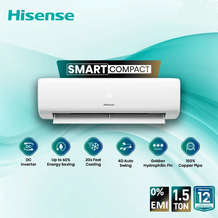 Hisense%201.5%20Ton%20Smart%20Compact%20AC%20Model-%20AS18TW4RGSKB02D%20with%20Free%20Delivery%20-%20Image%203