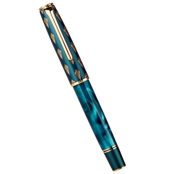 Hongdian%20N7%20Blue%20Peacock%20Resin%20Piston%20Fountain%20Pen,%20Iridium%20Extra%20Fine%20Nib%20Classic%20Pen,%20Smooth%20Writing%20Pen%20with%20Metal%20Box%20-%20Image%205