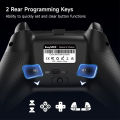 o Switdows, N joystick game controller EasySMX X15 wireless PC controller, Bluetooth controller, suitable for PC Winintendch, Android/iOS, RGB, Hall effect. 