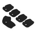 Cup Holder Rubber Insert, Portable Cup Holder Rubber Inserts Kit Rubber 5 PCS for Vehicle. 
