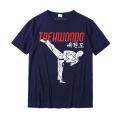 Taekwondo Hangeul Hangul Korean Symbol Martial Arts T-Shirt Tshirts comfortable Prevailing Men Tops Shirts comfortable Cotton.