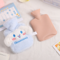 Sanrio Plush Hand Warmer Heat Pack Cute Hello Kitty Kuromi Cinnamoroll Melody Reusable Heating Hot Water Bottle Bag Girls Gifts. 