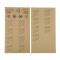 4 Sheets/set Handwritten Calendar Notebook
Calendar Sticker
Index Label Sticker
Kraft Paper
Organizer
Kawaii
Stationery
4 Sheets/set
High Quality
Useful. 