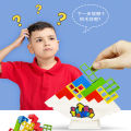Balance Block Tower Kid Stack Attack Game Board Building Puzzle Stacking Assembly Brick Educational Toy For Children Adult Luhuai CVC.