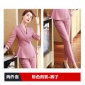 High-End Beauty Salon Shop Manager Work Clothes Female Pink Business Suit Fashion Temperament Medical Beauty Front Desk Reception Work Clothes.