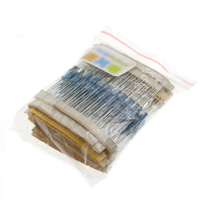 300PCS%201/4W%201%25%20Carbon%20Film%20Resistors%20Kit%2010%20to%201M%20Ohm%2030%20Values%20Metal%20Resistors%20with%20Individually%20Labeled%20-%20Image%208