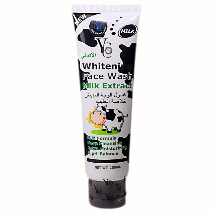 YC Whitening Face Wash Milk Extract - 100ml