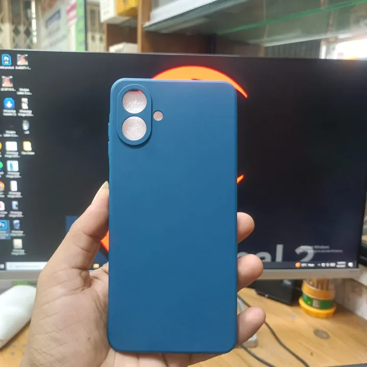Silicone%20case%20For%20Samsung%20Galaxy%20A07%204G%20//%20Case%20Soft%20Silicone%20Liquid%20Lens%20Protection%20Back%20cover%20Phone%20Cases%20-%20Image%202