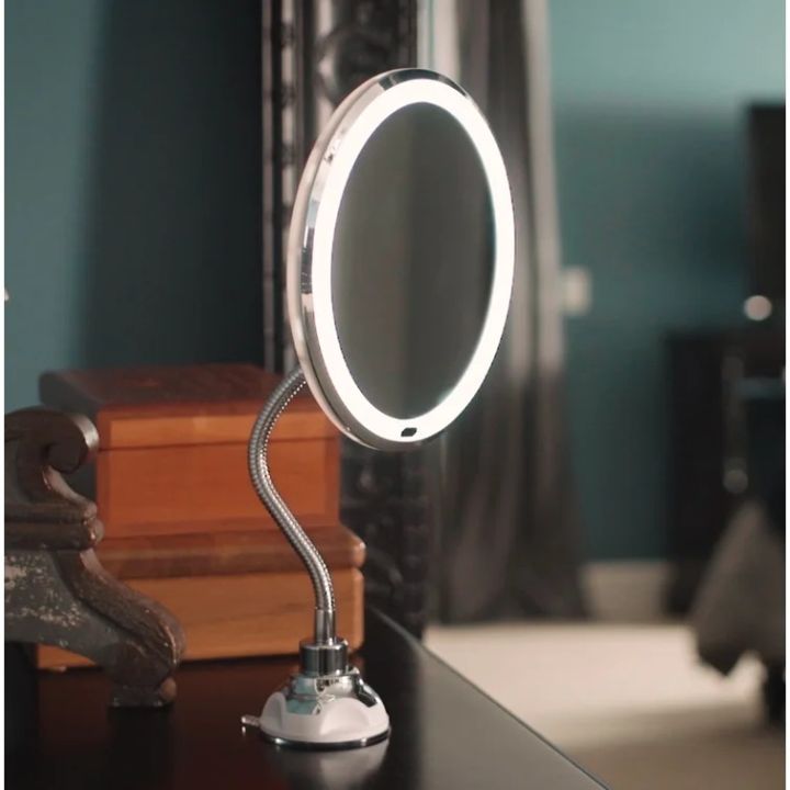 Makeup%20Mirror%20LED%20Light%20Flexible%20Vanity%20Mirror%20Light%2010X%20Magnifying%20Mirror%20Portable%20Illuminated%20Mirror%20Bathroom%20Wall%20Mirror%20Led%20-%20Mirror%20-%20Image%202