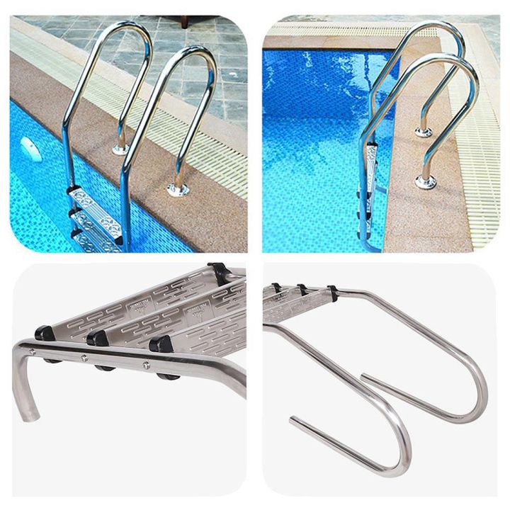 Pool Ladder Rung Spacing Swimming Pool Ladder Rung Steps Stainless Steel Anti Slip Ladder ...