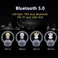 UTHAI Magnetic Levitation Bluetooth Speaker Astronaut Home Creative Mini Radio Outdoor Wireless Subwoofer Portable Audio. 