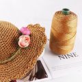 240 Meters Polyester Rope Crochet Bag Cord Macrame Rope Crochet Thread Gift for Knitter Yarn for DIY Hat Handbag Sweater Hat. 