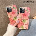 New Phone Case For Apple iPhone 15 Pro Max 15 Plus Cover Soft Blue Light Oil Painting Flower Silicone Anti Shock for iPhone 15 Plus 15 Pro Max Case. 