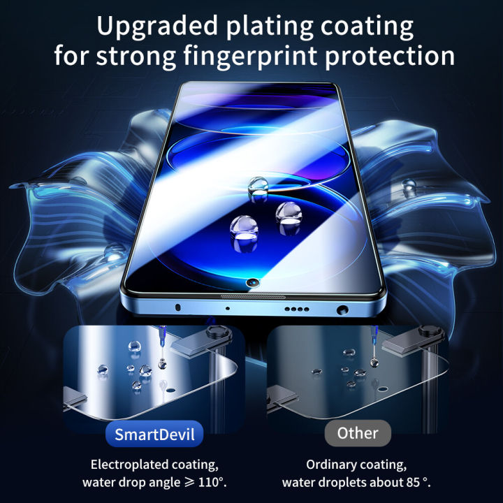 SmartDevil%202PCS%20HD%20Screen%20Protector%20for%20Xiaomi%2014%2013T%20Redmi%20Note%2013%20Pro%20Tempered%20Glass%20for%20Redmi%20Note%2013%20K60%20Ultra%20Front%20Film%20-%20Image%203
