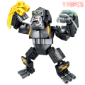Prehistoric Planet Jurassic Age Dinosaur Compatible Dinosaur Gorilla King Kong Building Block Mini Model Action Figures Toy Gift KankongAgu. 