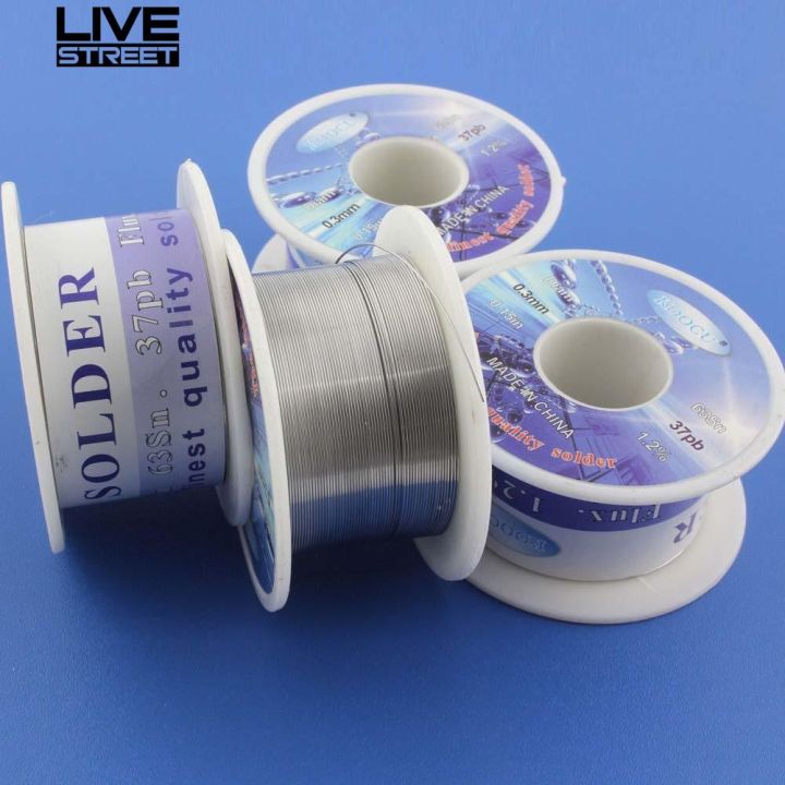 7%20Gauge%200.3mm%20Soldering%20Wire%20KOOCU%200.3mm%2063Sn%2037pb%207%20Gauge%20Soldering%20Lead%20Rang%20Tin%20Lead%20Flux%20Rosin%20Core%20Solder%20Wire%20Low%20Melting%20Wire%20Tin%20Lead%20Wire%20Reel%20-%20Image%205
