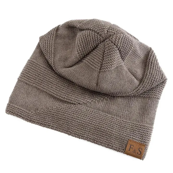 Knitted%20Winter%20hats%20Fashionable%20Label%20decor%20Casual%20Beanie%20cap%20Warm%20Winter%20%20lined%20hats%20for%20Outdoor%20activities%20Cold%20weather%20Skiing%20and%20snowboarding%20%20wear%20Men%20and%20women%20-%20Image%206