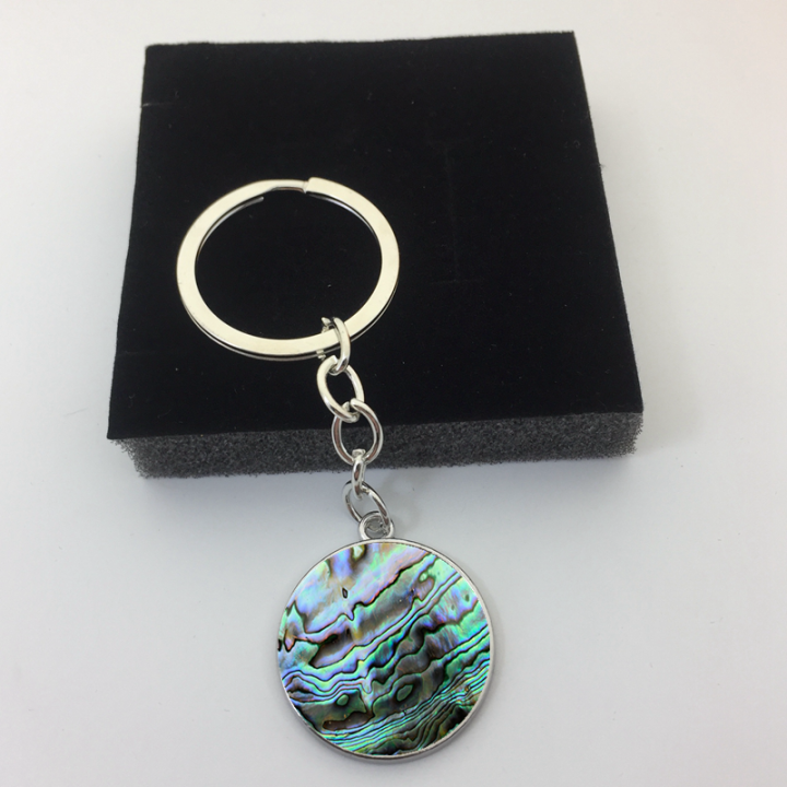 Creative%20new%20high%20quality%20round%20glass%20shell%20abalone%20pattern%20keychain%20cabochon%20fashion%20bag%20car%20pendant%20keychain%20pendant%20-%20Image%207