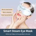 Electric Nano Steam Eye Massager Atomizing Eye Acupressure Massage Relieve Fatigue Dark Circles Improve Sleep Eye Care Machine.