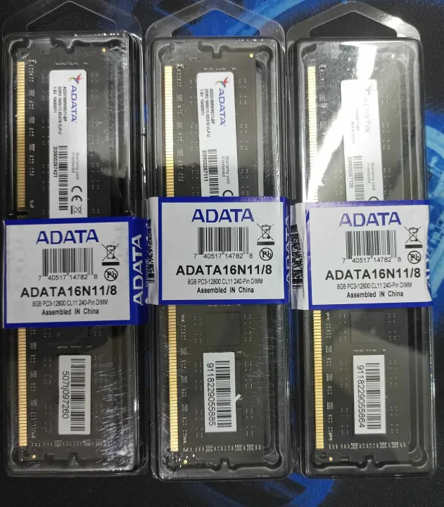 Adata%208Gb%20Ram%20Ddr3%201600%20Mhz%20For%20Desktop%20-%20Upgrade%20Your%20Desktop'S%20Memory%20For%20Improved%20Performance%20WITH%202%20year%20warranty%20-%20Image%202