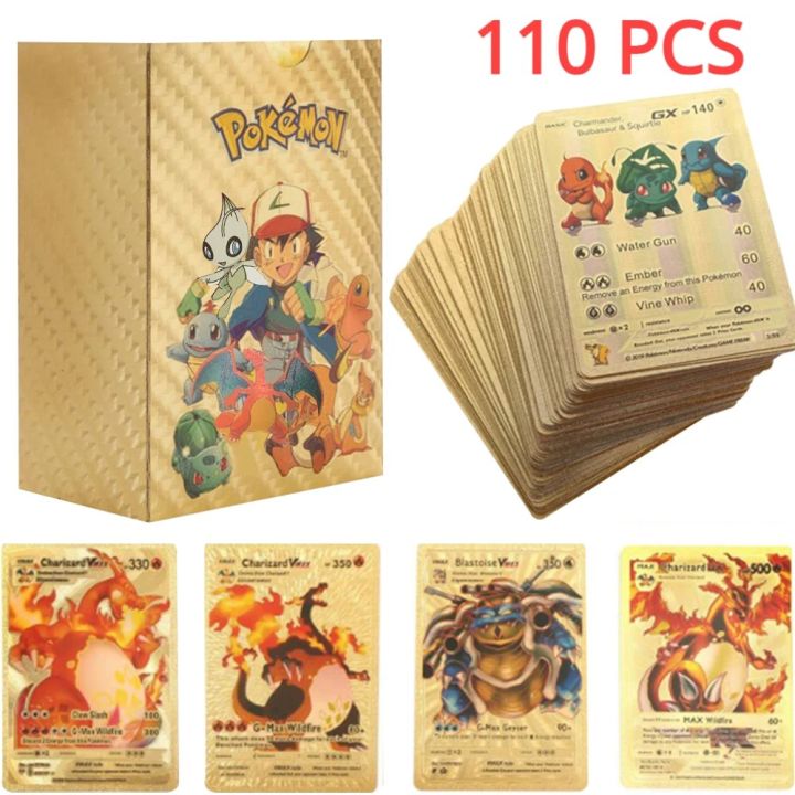 Flash sale NEW 27-110PCS Cartas Pokemon Cards Spanish French German Foil Silve Cards Charizard Vmax Gx Game Collection Card | Daraz.lk Flash sale NEW 27-110PCS Cartas Pokemon Cards Spanish French German Foil Silve Cards Charizard Vmax Gx Game Collection Card | Daraz.lk