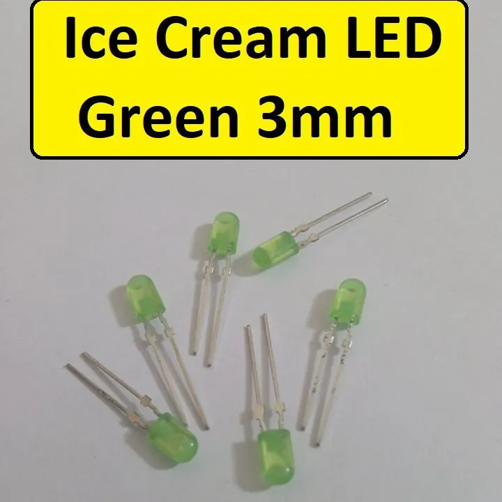 25Pcs-%20Ultra%20Bright%20Green%20Color%203mm%20Ice%20Cream%20LED%20Light%20Emitting%20Diode%20For%20Lighting%20LED%20Outdoor%20LED%20Torch%20Light%20Electronic%20Project%20DIY%20-%20Image%203