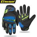 Ones Again Ventilated Touch Screen Full-Finger Motorcycle Gloves – Breathable, Wear-Resistant, TPU Shell Protection (Spring/Summer/Fall) 1 Pair. 