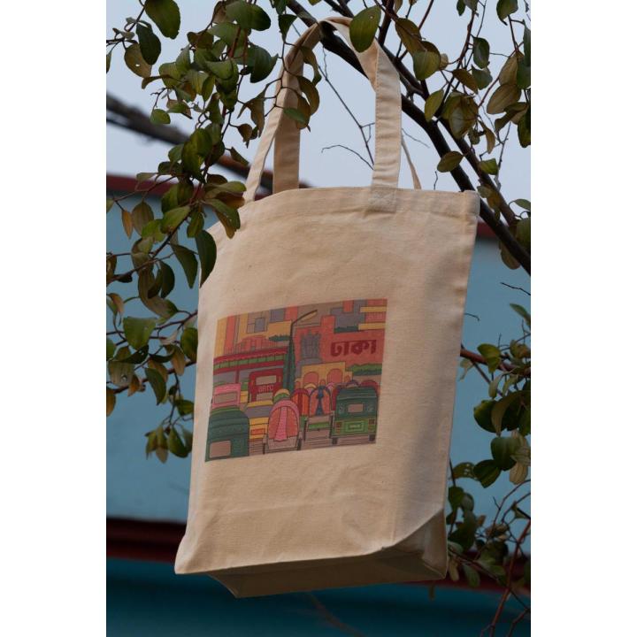 Sevendays Dhaka Canvas Tote Bag