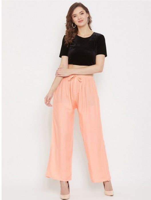 Comfort%20Regular%20wear%20plazo,%20cotton%20and%20Linen%20Mix%20stretchable%20palazzo%20for%20Girls%20-%20Image%208
