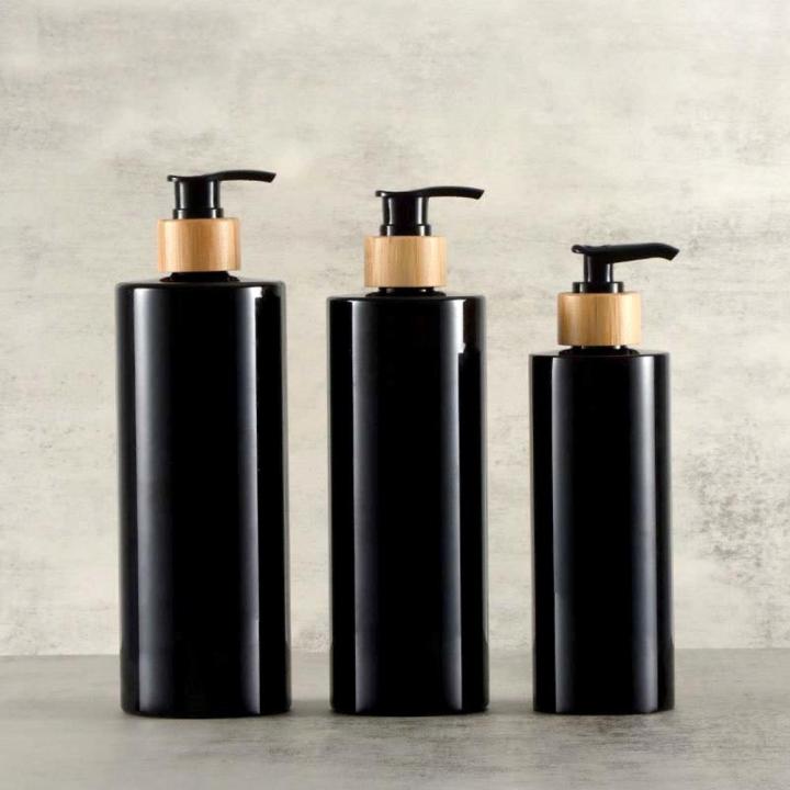 Soap%20Bottle%20Pump%20Dispenser%20Bamboo%20Lotion%20Refillable%20Liquid%20Storage%20Container%20-%20Image%203