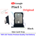 For Google Pixel 5 SIM Card Tray Holder with Sim Ejector Pin Replacement Parts.