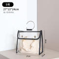 Organize Bags Plastic Hanging Bag Deposit Waterproof Bag Handbag Storage Bag Bag.