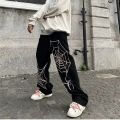Streetwear Y2k Pants Anime Sweatpants Male Wide Leg Oversize Pants Men Techwear Baggy Straight Trousers 2023 New.