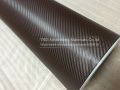 【Mary DAI Store】Brown Carbon Fiber Vinyl Car Wrapping Foil Carbon Car Decoration Sticker 3D fiber film for car. 