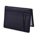Super Slim Card Holder Leather Mini ID Credit Card Wallet Rfid Purse Thin Small Minimalist Travel Wallet for Men Women. 