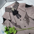 Kawaii Women Shirts Lolita Y2K Cute Japanese Style Jirai Kei Blouse Elegant Long Sleeve Sweet Tops Casual Aesthetic Shirt 2024. 