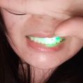 Glowing Braces LED Toy Glitter Teeth Bar Masquerade Ball Transparent Luminous Tooth Lamp Guard Piece Glow Party Supplies. 