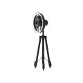 JISULIFE FA17 Outdoor Camping Ceiling Fan LED Light With Small & Large Stand- Time Square.