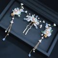Chinese Hanfu Hair Accessories Set Hair Clip Hairpins Haircomb Bridal Headdress Retro Wedding Hair Accessories Headwear Gift. 