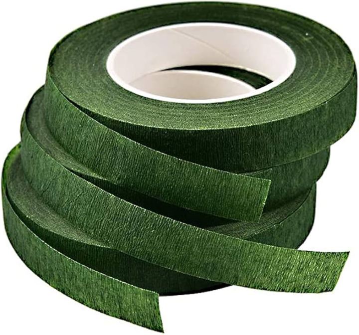Self%20Adhesive%20Green%20Tape/%20Floral%20Tape/%20Flower%20Tape%20-2%20Roll%20-%20Image%202